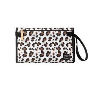 Petunia Pickle Bottom Nimble Diaper Clutch- Moon Leopars